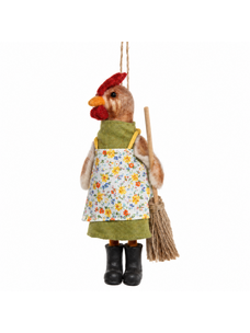 One Hundred 80 degrees Farmyard Hen