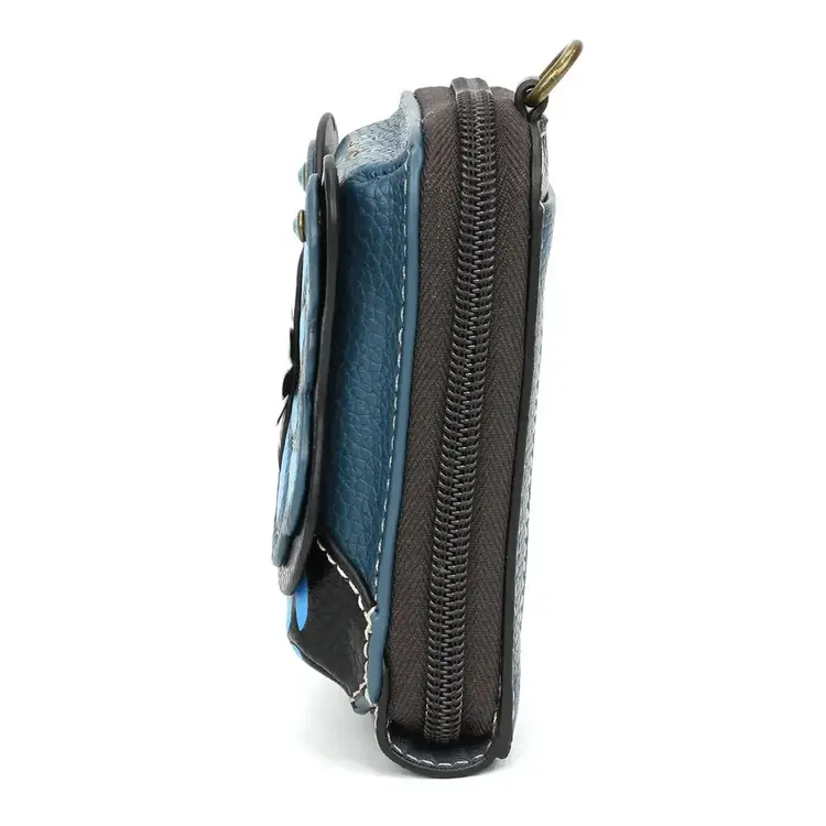 Chala Blue Butterfly Cute-C Wallet