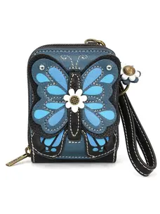 Chala Blue Butterfly Cute-C Wallet