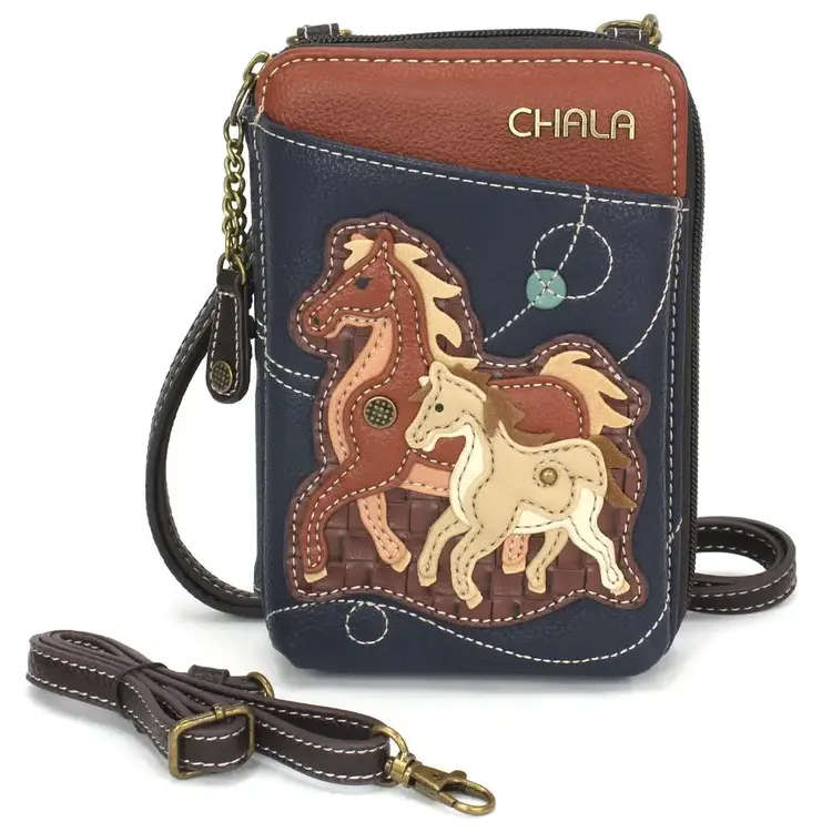 Chala Horse Family Wallet Crossbody
