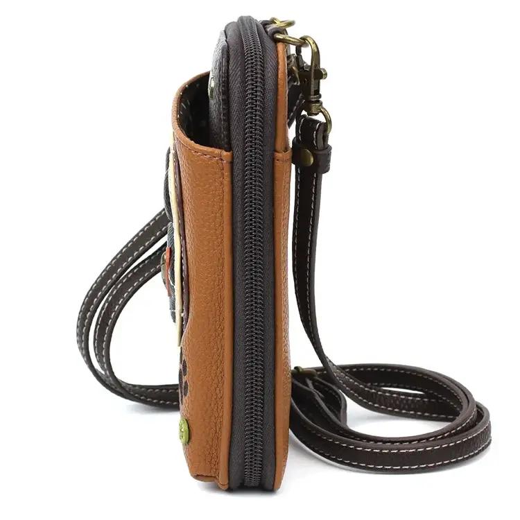 Chala Ivory Pawprint Wallet Crossbody