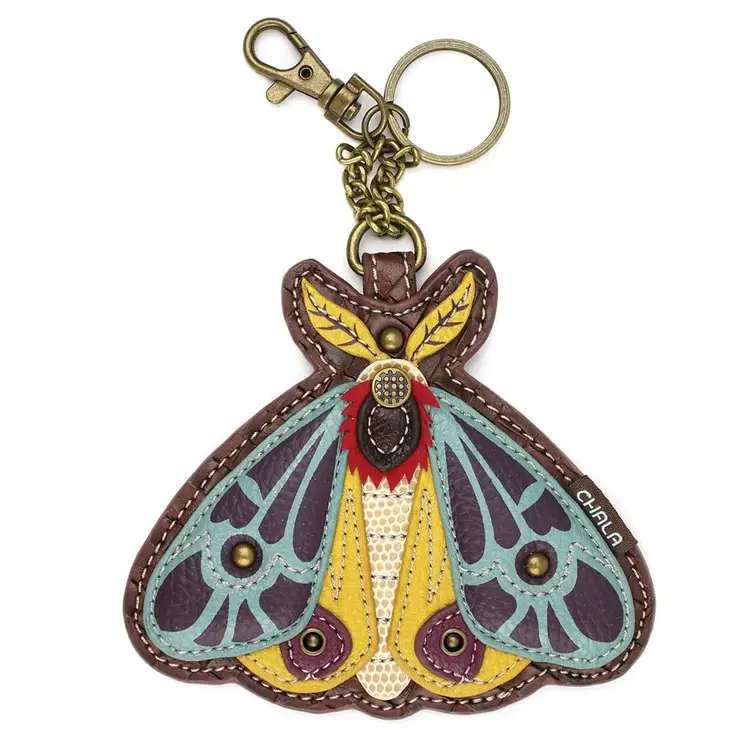 Chala Moth Key Fob/Coin Purse