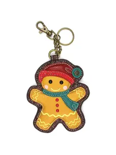 Chala Gingerbread Man Key Fob/CoinPurse