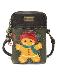 Chala Gingerbread Man Cellphone Crossbody