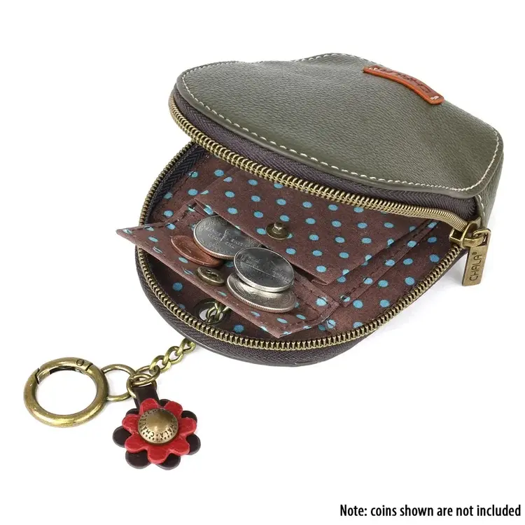 Chala Highland Cow Coin Purse Keychain