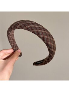 Classic Plaid Headband | Russet