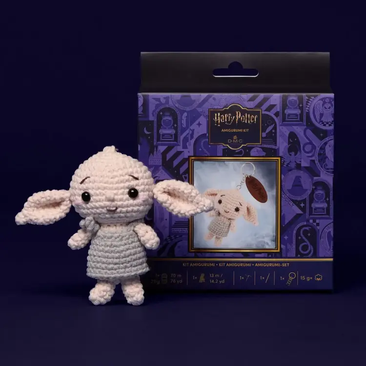 DMC Harry Potter Amigurumi Keyring Kit | Dobby
