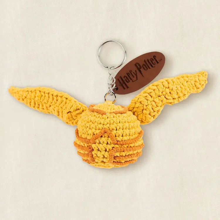 DMC Harry Potter Amigurumi Keyring Kit | Golden Snitch
