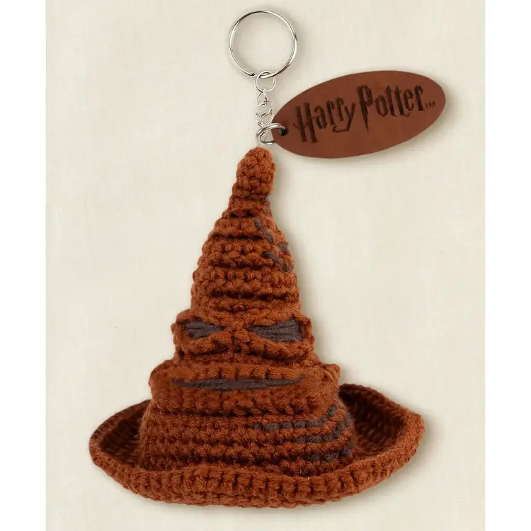DMC Harry Potter Amigurumi Keyring Kit | Sorting Hat