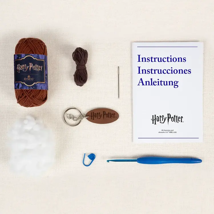 DMC Harry Potter Amigurumi Keyring Kit | Sorting Hat