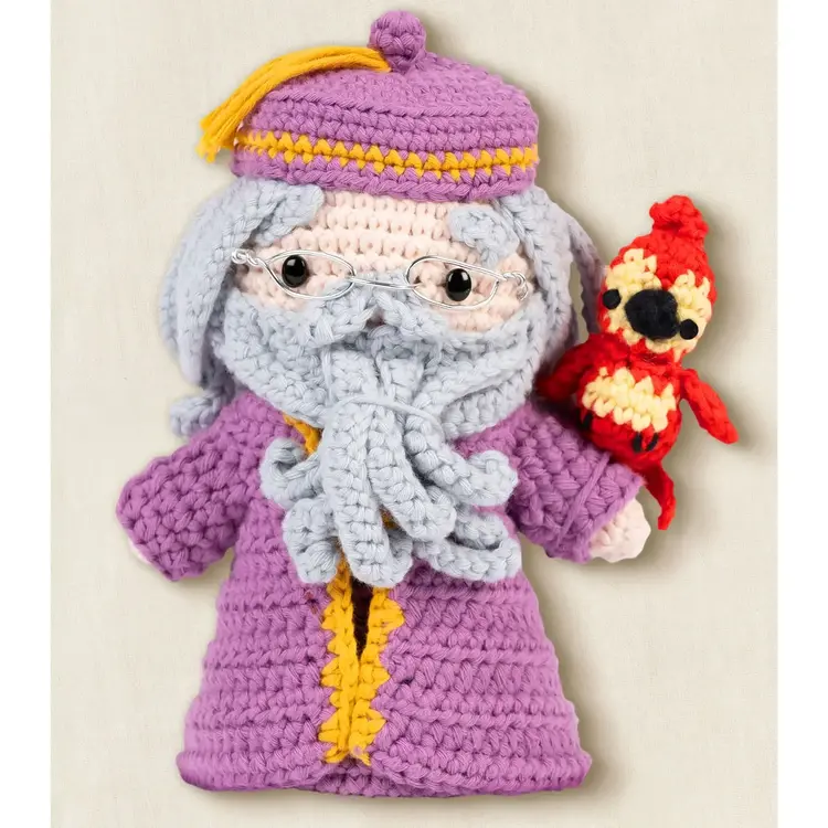 DMC Harry Potter Amigurumi Kit | Dumbledore