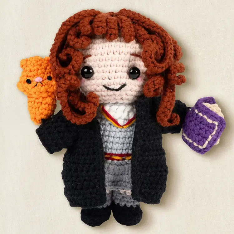 DMC Harry Potter Amigurumi Kit | Hermione