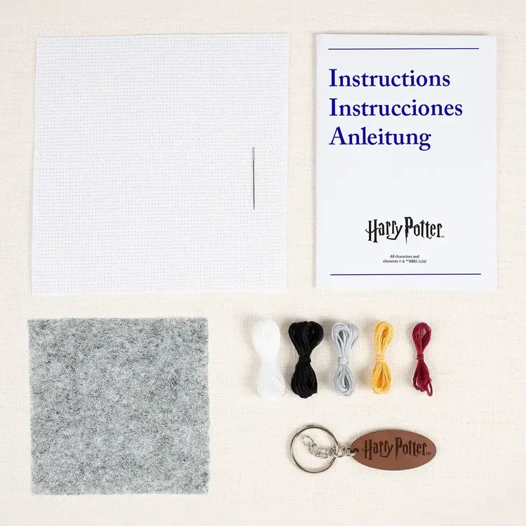 DMC Harry Potter Keyring Kit | Hedwig