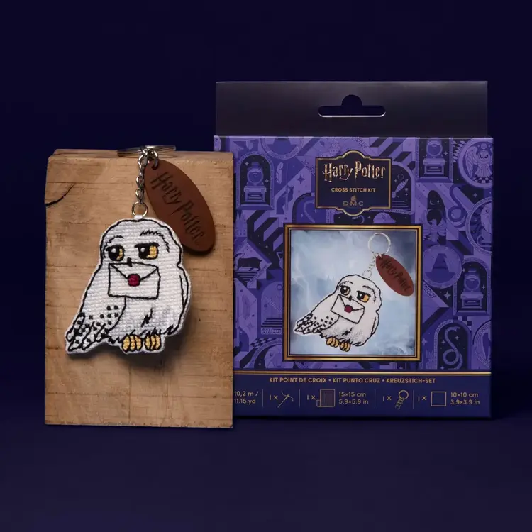 DMC Harry Potter Keyring Kit | Hedwig