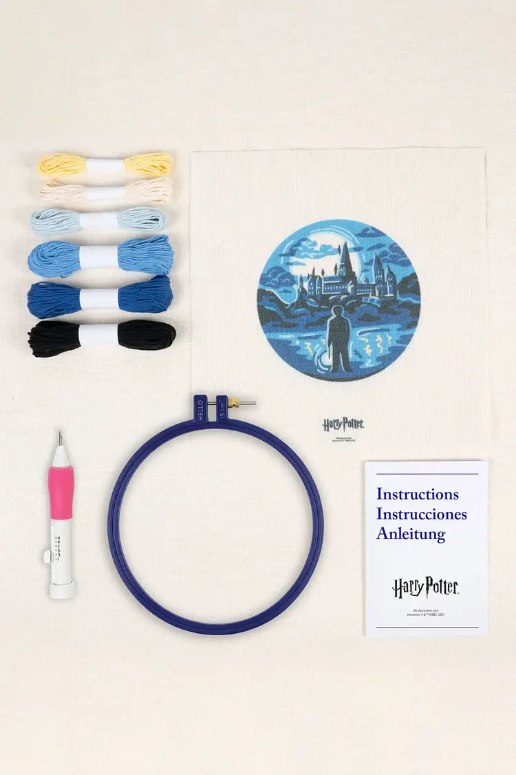 DMC Harry Potter Punch Needle Kit | Hogwarts Castle