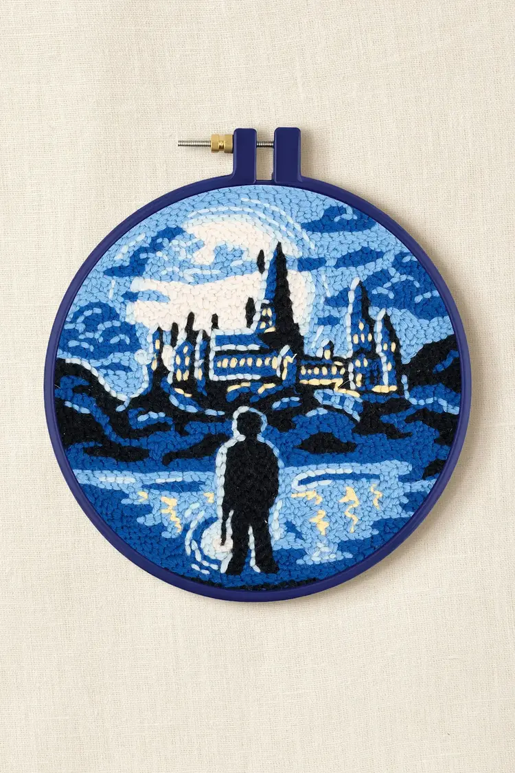 DMC Harry Potter Punch Needle Kit | Hogwarts Castle