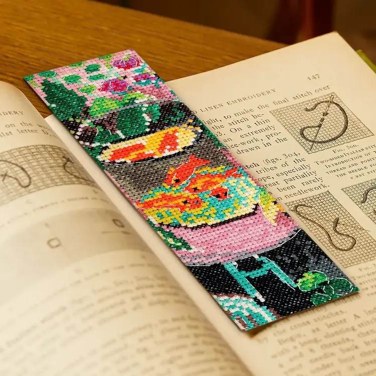 DMC The Goldfish by Henri Matisse | Cross Stitch Bookmark Kit