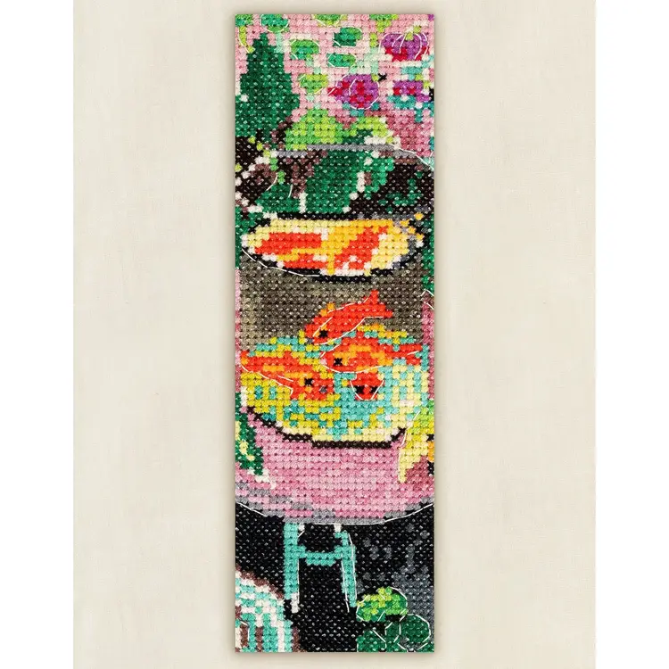 DMC The Goldfish by Henri Matisse | Cross Stitch Bookmark Kit
