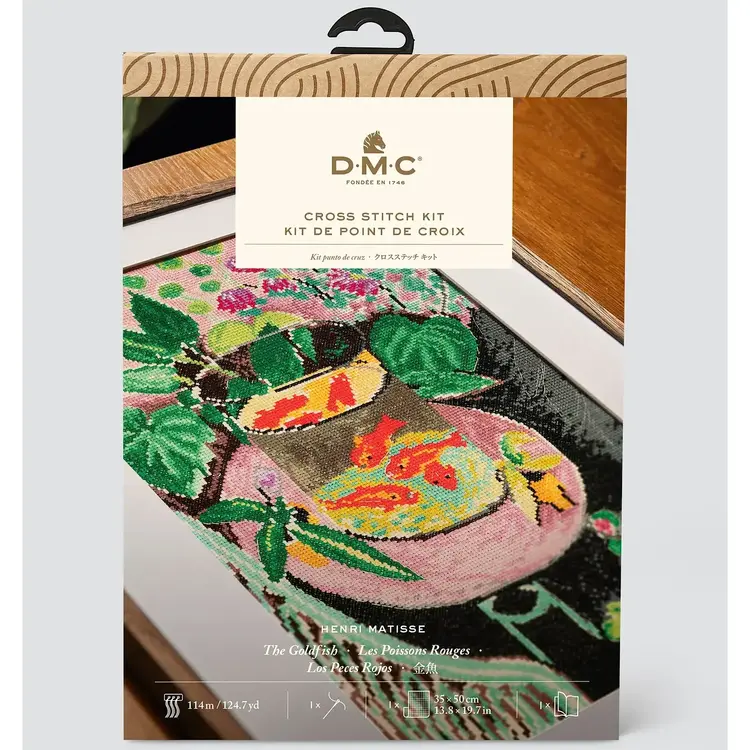 DMC The Goldfish by Henri Matisse | Cross Stitch Kit