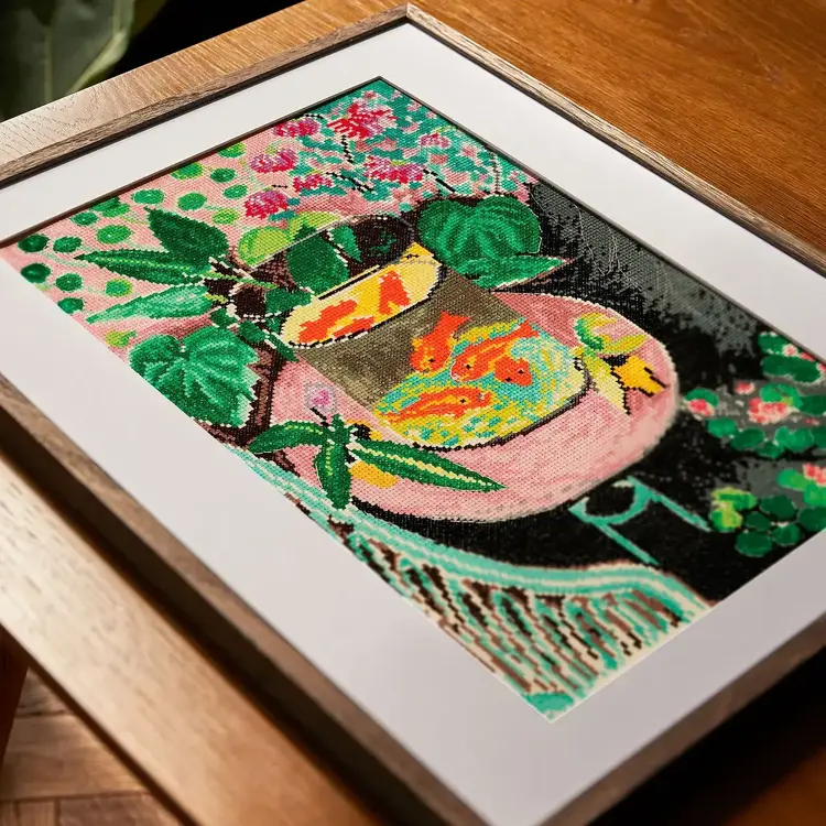 DMC The Goldfish by Henri Matisse | Cross Stitch Kit