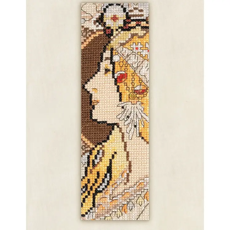 DMC Zodiac by Alfons Mucha | Cross Stitch Bookmark Kit