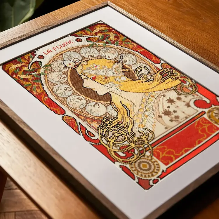 DMC Zodiac by Alfons Mucha | Cross Stitch Kit