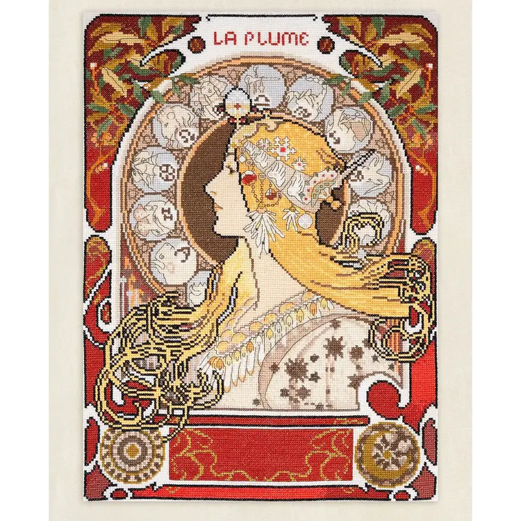 DMC Zodiac by Alfons Mucha | Cross Stitch Kit
