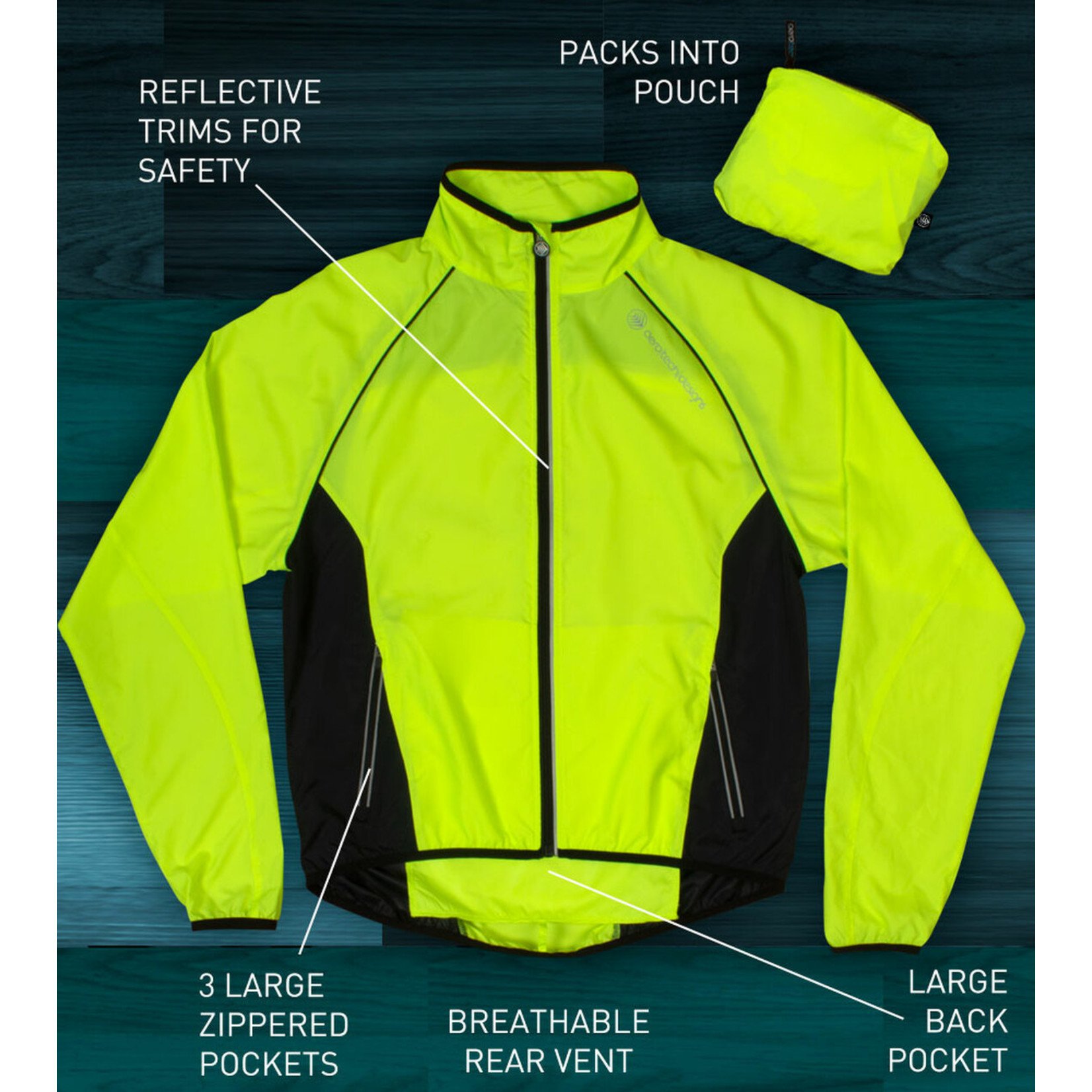 Zinn Big and Tall cycling jacket longsleeve - Zinn Cycles