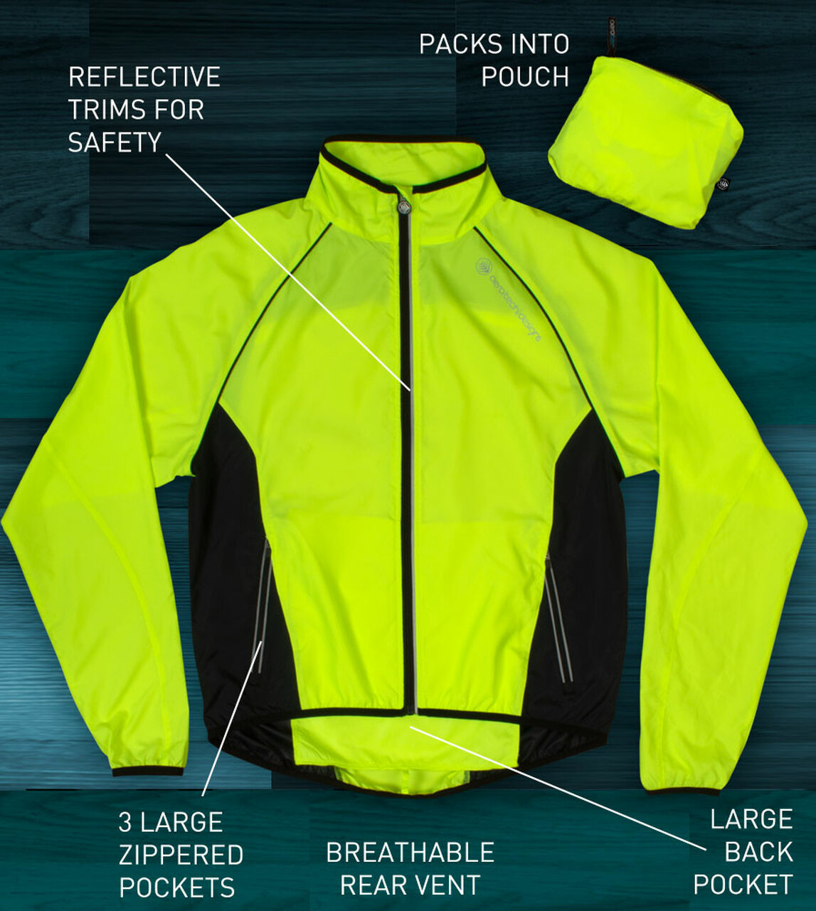 Packable cycling jacket outlet