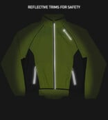 Aero Tech Men's Windproof Packable Safety Jacket - High Visibility Windbreaker Aero Tech Men's Windproof Packable Safety Jacket - High Visibility Windbreaker