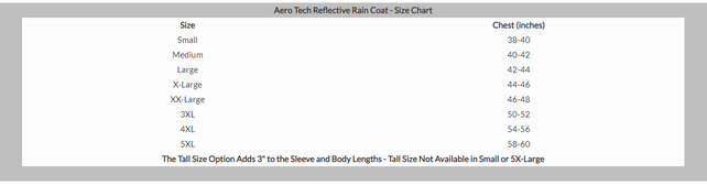 Aero Tech Men's Aero Reflective Cycling Rain Coat - Waterproof Jacket with Zip-Off Sleeves