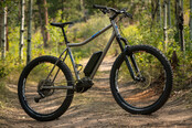 Custom Titanium E-bike frame - MTB Custom Titanium E-bike frame - MTB