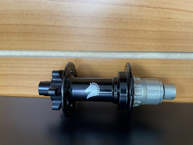 Clydesdale Rear  Hub - 12x157mm - 36 hole - black - BX213R - Microspline