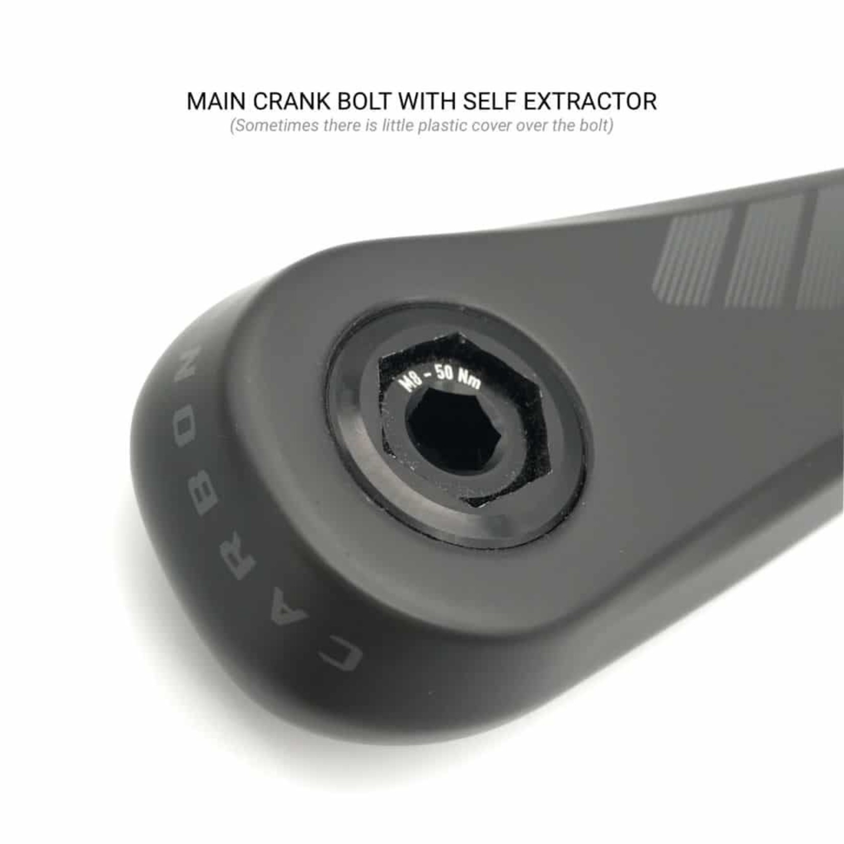 Praxis Praxis e-Bike cranks - Bosch/Yamaha - Carbon, 175mm