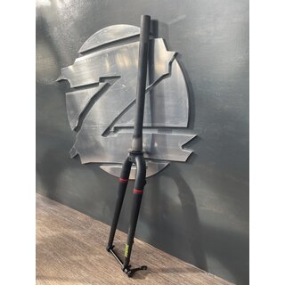 KHS steel gravel/road fork flat mount disc brake 35mm tire clearance