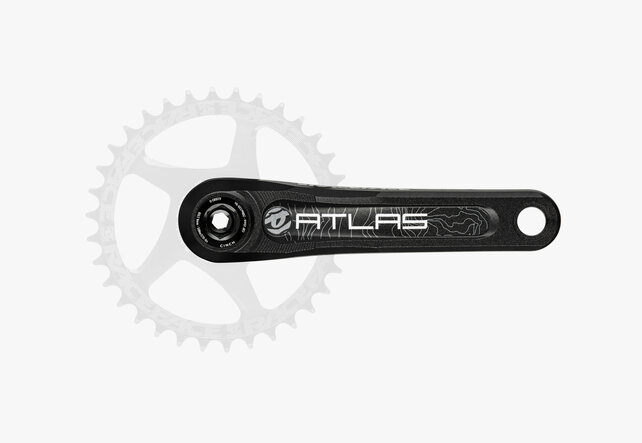 RaceFace Atlas Crankset - 175mm Direct Mount RaceFace CINCH Spindle Interface Black