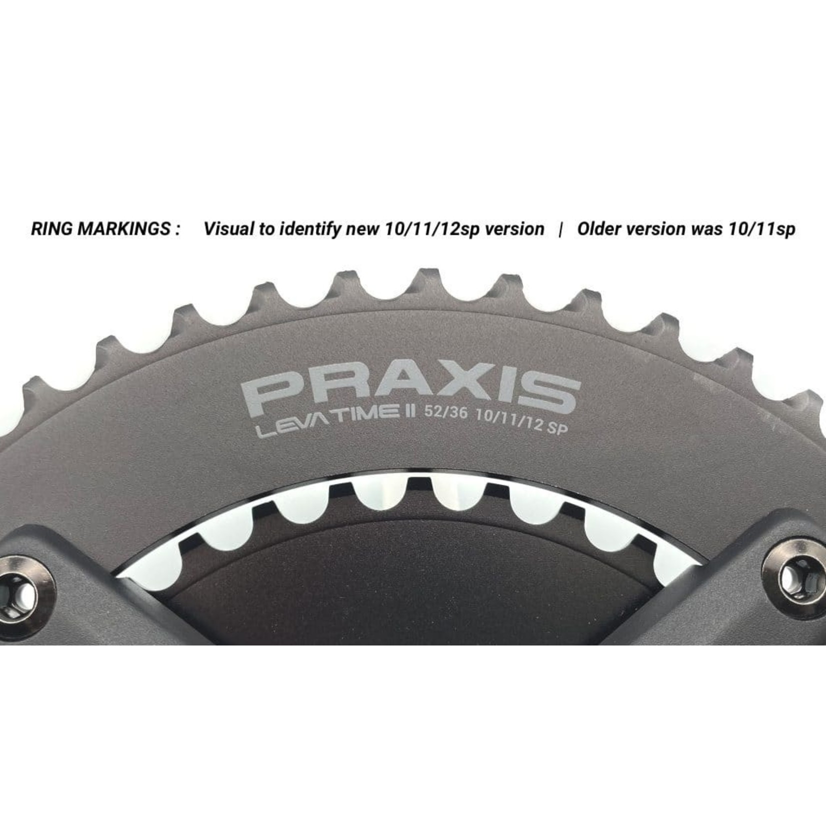 Praxis Praxis Road cranks - Alba - Alloy,172.5mm 52/36