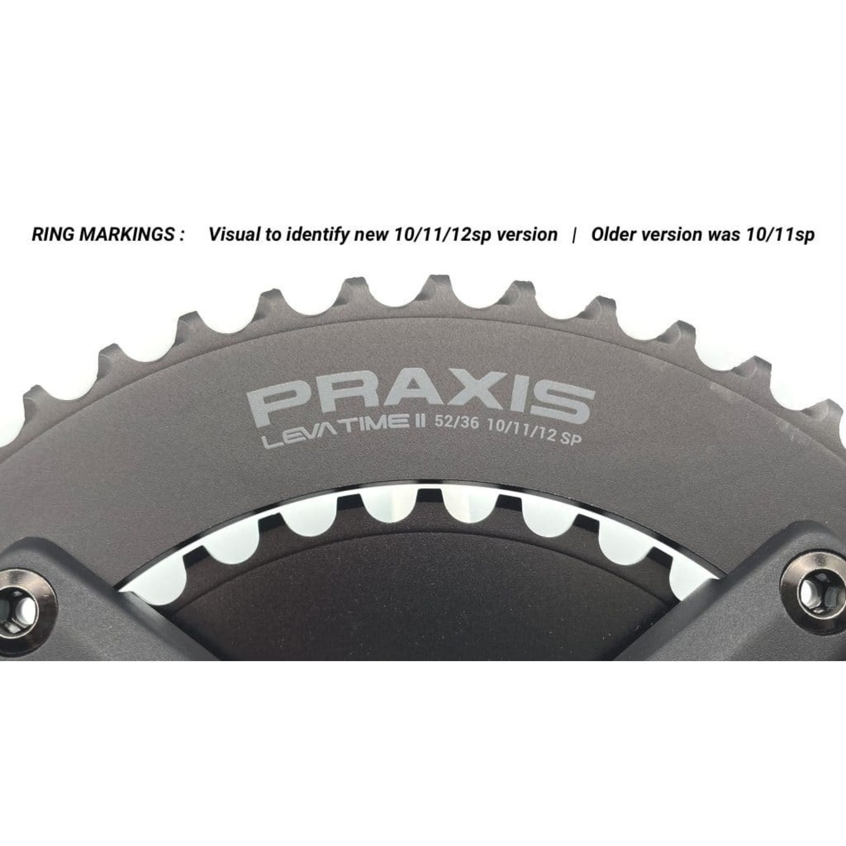 Praxis Praxis Road cranks - Alba - Alloy,170mm 50/34