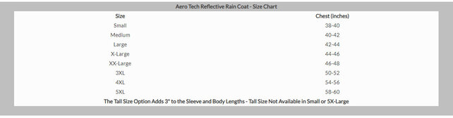 Aero Tech Men's Aero Reflective Cycling Rain Coat - Waterproof Jacket with Zip-Off Sleeves