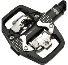 LOOK X-TRACK EN-RAGE Pedals - Dual Sided Clipless with Platform, Chromoly, 9/16", Black