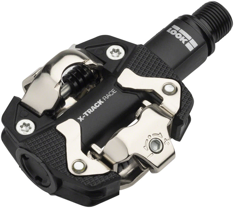 LOOK XTRACK RACE Pedals Dual Sided Clipless Chromoly 9/16 Black
