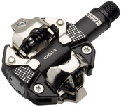 LOOK X-Track Pedals - Dual Sided Clipless, Aluminum, 9/16", Black