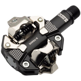 LOOK X-TRACK Pedals - Dual Sided Clipless, Chromoly, 9/16", Gray