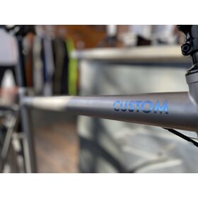 Anodize Graphics Shiny Finish - Titanium Frame