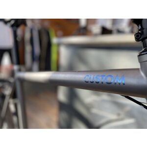 Anodize Graphics Shiny Finish Titanium Frame