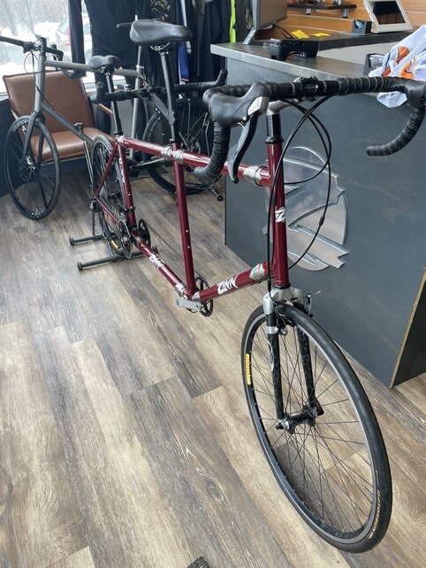 Zinn Custom Tandem Travel Bike with S&S Couplings - used in excellent condition Zinn Custom Tandem Travel Bike with S&S Couplings - used in excellent condition