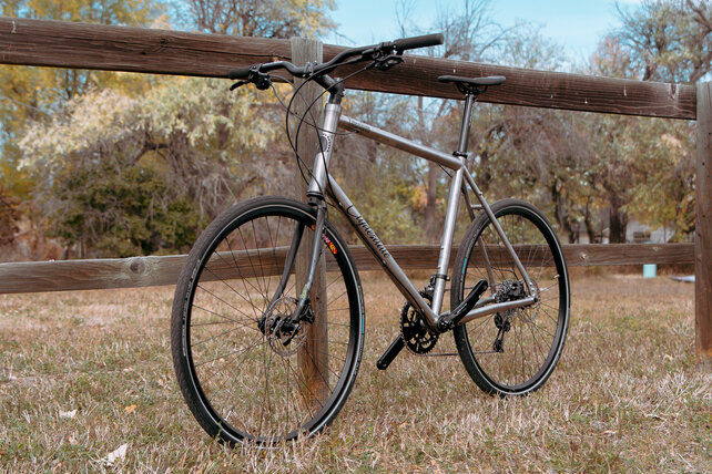 Clydesdale Rein H1 - Titanium city bike Clydesdale Rein H1 - Titanium city bike