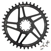 Wolf Tooth 8-Bolt Road/Gravel Chainring (Flat Top), 38T - Blk