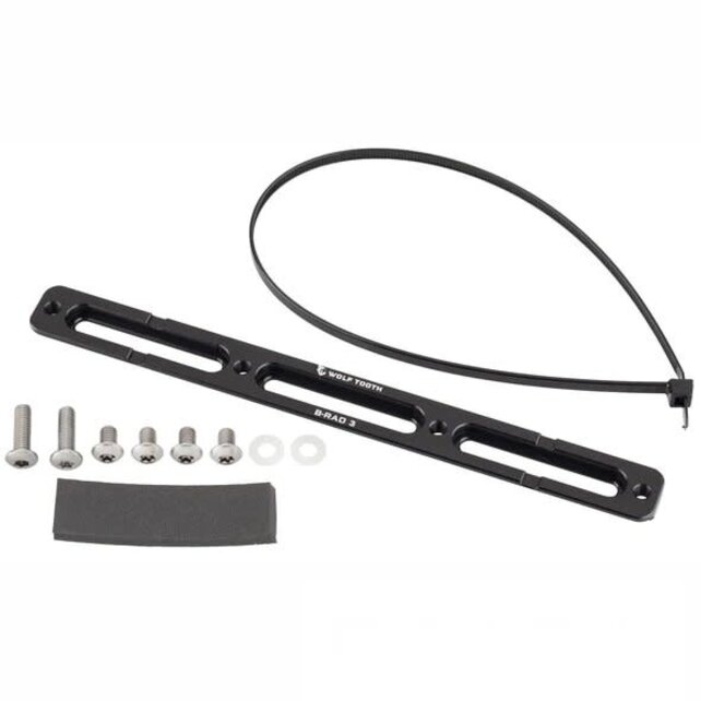 Wolf Tooth B-RAD Mounting Bases, Aluminum / 3 Slot Wolf Tooth B-RAD Mounting Bases, Aluminum / 3 Slot