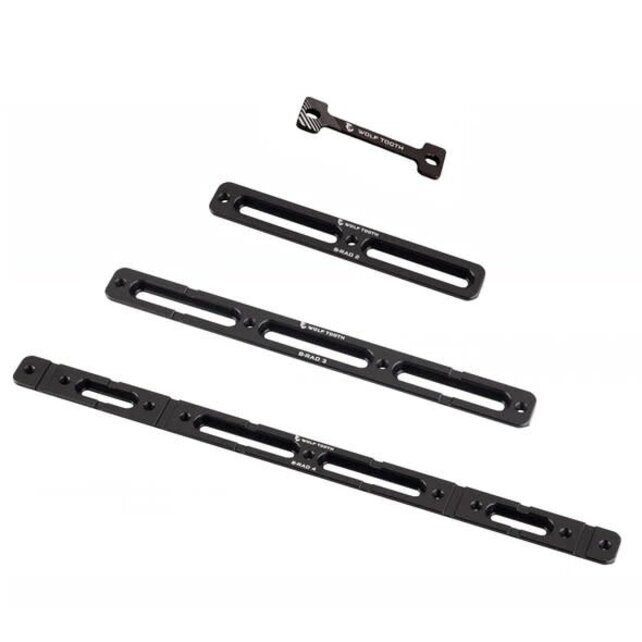 Wolf Tooth B-RAD Mounting Bases, Aluminum / 3 Slot Wolf Tooth B-RAD Mounting Bases, Aluminum / 3 Slot